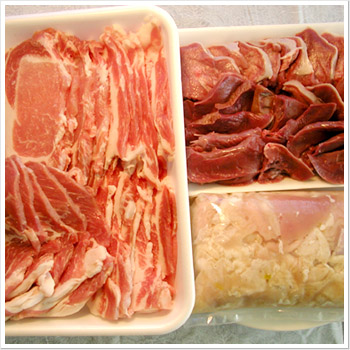 北の風焼肉セット（5人前・塩ホルモン）
