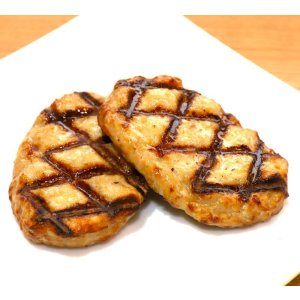 画像: 豚肉100％ハンバーグ　2個入り　240g　※冷凍配送商品