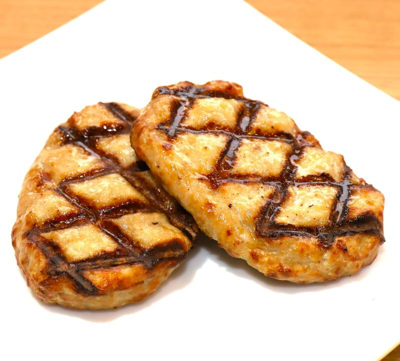 画像1: 豚肉100％ハンバーグ　2個入り　240g　※冷凍配送商品